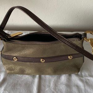 Small St. John Italian Leather Shoulder Bag